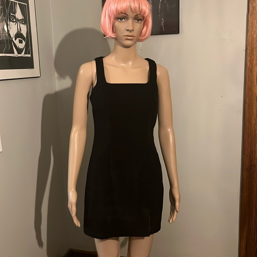 Y2K Aqua Blues sueded dress size 5